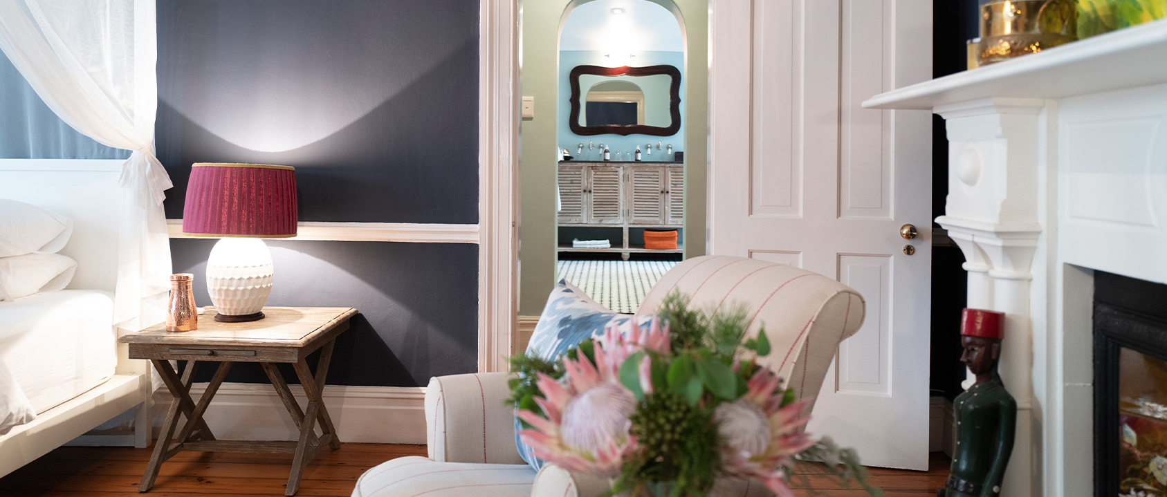 Guest room at Trevoyan Guesthouse