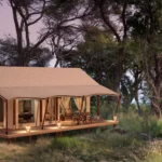 Artists render of the Nkasa Linyanti camp opening in the Zambezi region of namibia