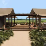 The entrance to Nkasa-Linyanti camp