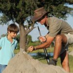 Andrew Harkness, being a father himself, is an enthusiastic guide and enjoys sharing his love of the bush with young safari goers